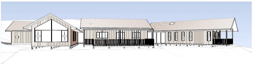 Paterson house elevation render
