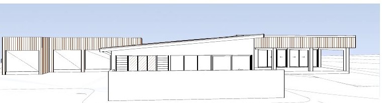 Tolga house elevation render